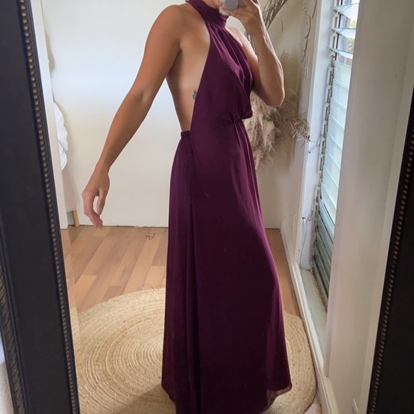 Show Me Your Mumu Collette Collar Maxi Merlot XS - Picture 15 of 15